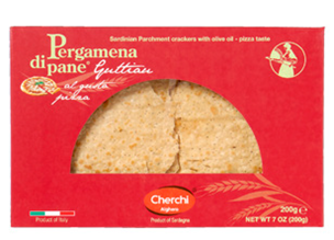 Хлебцы «Пергамена ди пане» со вкусом пиццы «Керки Альгеро», 200 фото