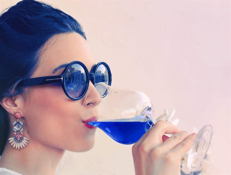 Синее вино: как его производят