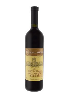 Вино ликерное Мускатель Массандра черный фото