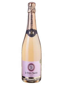 Вино игристое безалкогольное Ле Пти Шавэн Розе фото