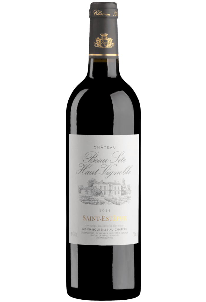 Вино Шато Бо-Сит О-Виньобль Сент-Эстеф 2014 фото