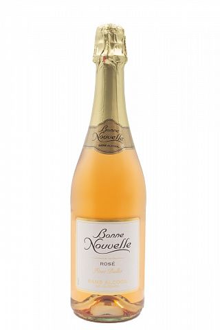 Безалкогольное игристое вино Бон Новель Розе фото