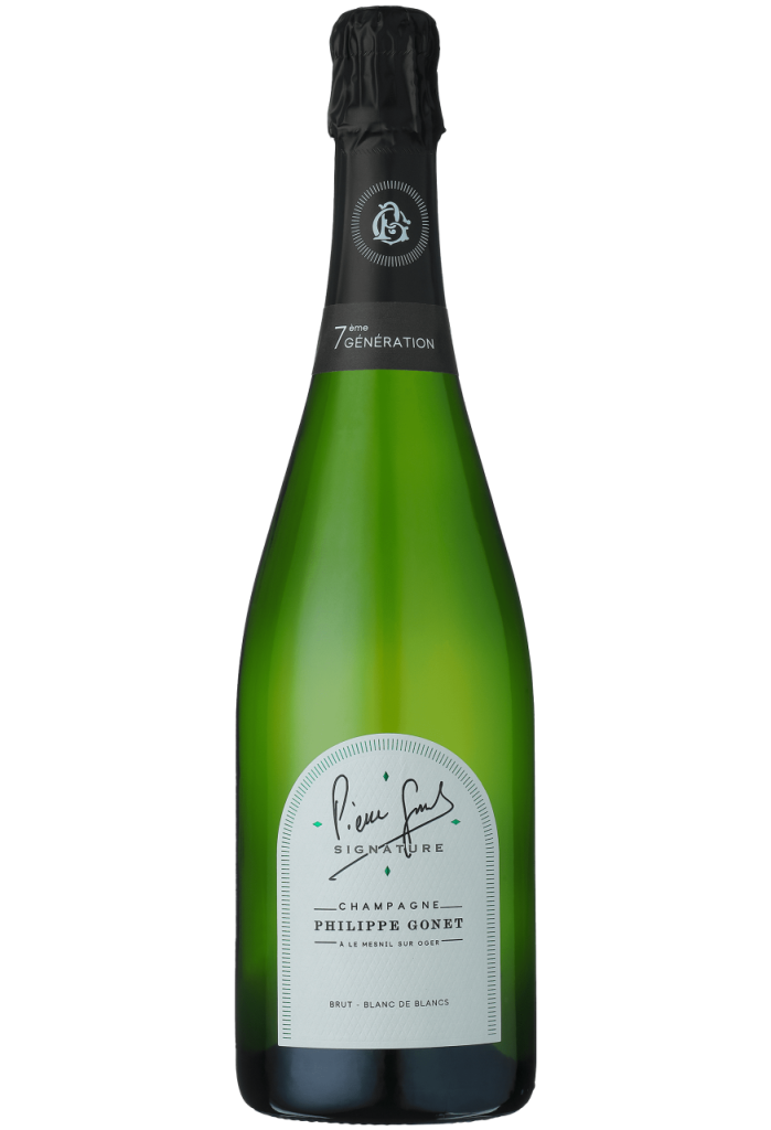 Шампанское Филипп Гоне Блан де Блан Брют Синьятюр фото