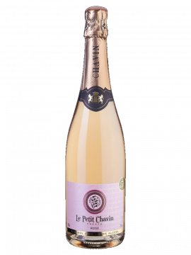 Вино игристое безалкогольное Ле Пти Шавэн Розе фото