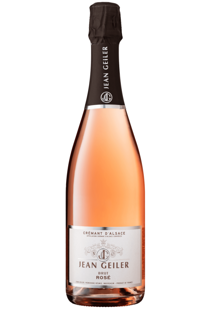 Вино игристое Жан Гейлер Креман Эльзас Брют Розе фото