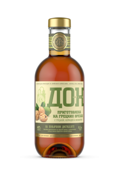 Настойка горькая Дон-Батюшка на грецких орехах фото
