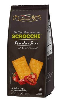 Крекеры «Скроччи» с вялеными томатами «Лауриери», 175 г фото