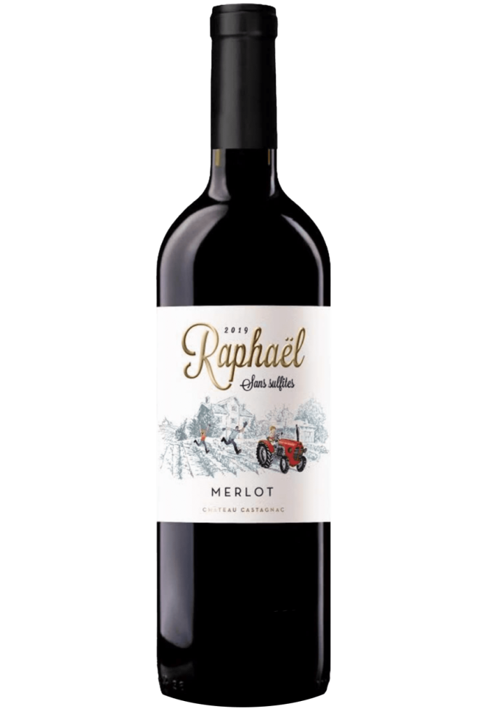 Вино Шато Кастаньяк Мерло Рафаэль фото