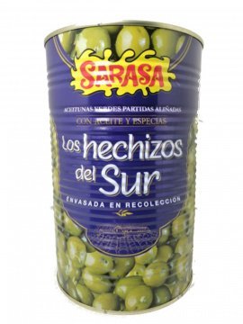 Оливки зеленые с косточкой (битые) Эчисос дель сюр фото