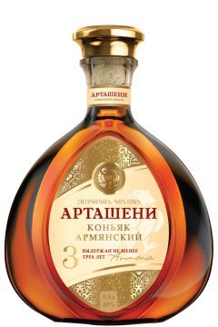 Коньяк армянский ординарный трехлетний "Арташени" фото
