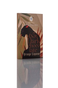 Горький шоколад с апельсиновым ликером "LAURENCE", 80 гр фото