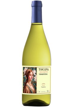Вино Каретти Верментино Тоскана фото