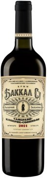 Вино Баккал Су Саперави-Каберне Совиньон кр/сух 0,75 л. 11-13% фото
