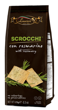 Крекеры «Скроччи» с розмарином «Лауриери», 175 г фото