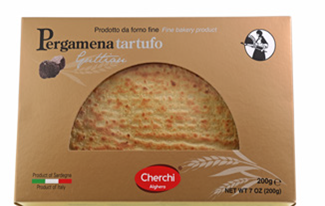 Хлебцы «Пергамена ди пане» с трюфелем «Керки Альгеро», 200 гр фото
