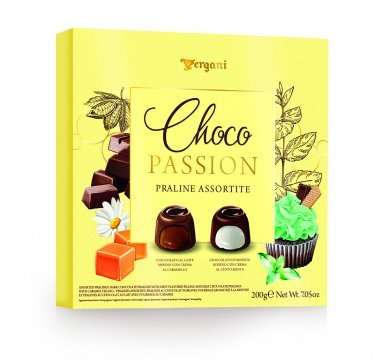 Шоколадные конфеты пралине ассорти "CHOCO PASSION" "Vergani", 20 фото