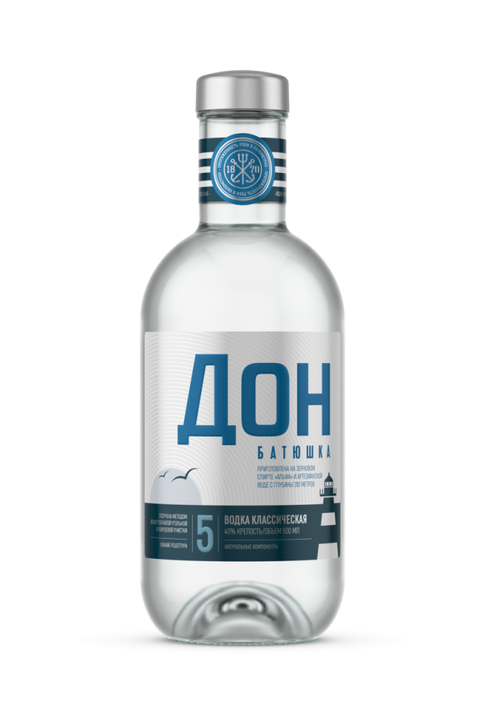 Водка ДОН-БАТЮШКА фото