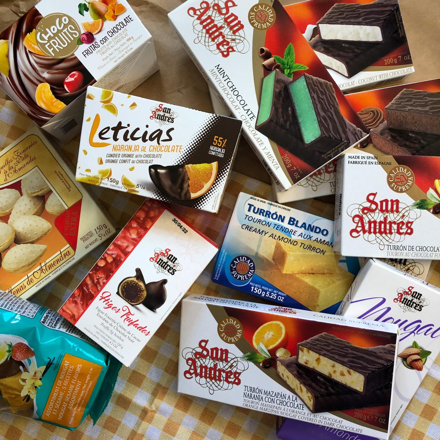 Эксклюзив в нашей сети: туррон, шоколад и нуга из солнечной Испании