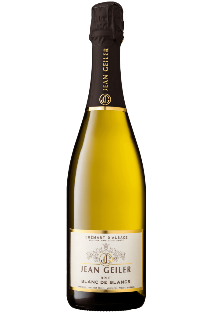 Вино игристое Жан Гейлер Креман Эльзас Брют Блан де Блан фото