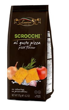 Крекеры «Скроччи» со вкусом пиццы «Лауриери», 175 г фото