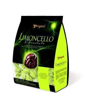 Шоколадные конфеты пралине с ликёром лимончелло "Vergani", 130 г фото