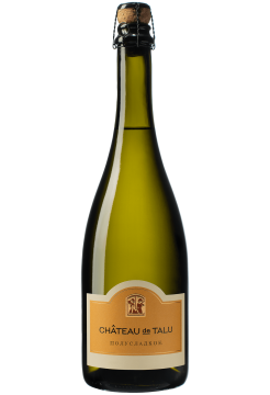 Игристое вино ШАТО ДЕ ТАЛЮ полусладкое белое фото