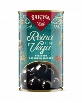 Оливки черные с косточкой Реина де ла Вега «САРАСА» фото