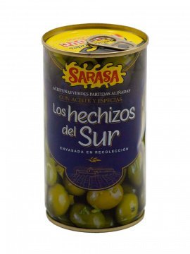 Оливки зеленые с косточкой (битые) Эчисос дель сюр фото