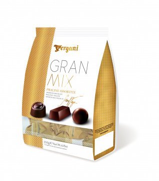 Шоколадные конфеты пралине ассорти "GRAN MIX" "Vergani", 150 г фото