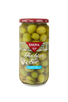 Оливки зеленые с косточкой (битые) Эчисос дель сюр фото